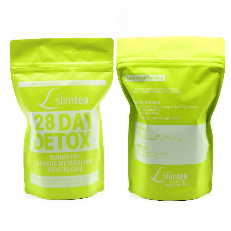 28 dagen Detox Afslanken Thee Gezondheid Dieet Gewichtsverlies Vet verbranden Chinese Kruiden Dunne Buik Pretty Fitness Theezakjes Anti Cellulite