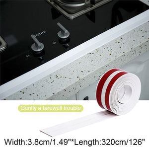 Waterproof  Oil Proof Tape Strip Kitchen Sink Paste Gap Beauty Seam Bathroom Toilet Paste Mold Tape